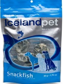 Icelandpet Kabeljauw huid voor de hond 50 g