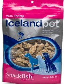 Icelandpet garnalen voor de hond 100 g