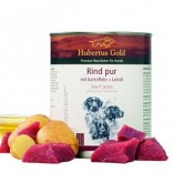 Hubertus Gold 800 g blik 100% Rund met aardappel & lijnzaadolie